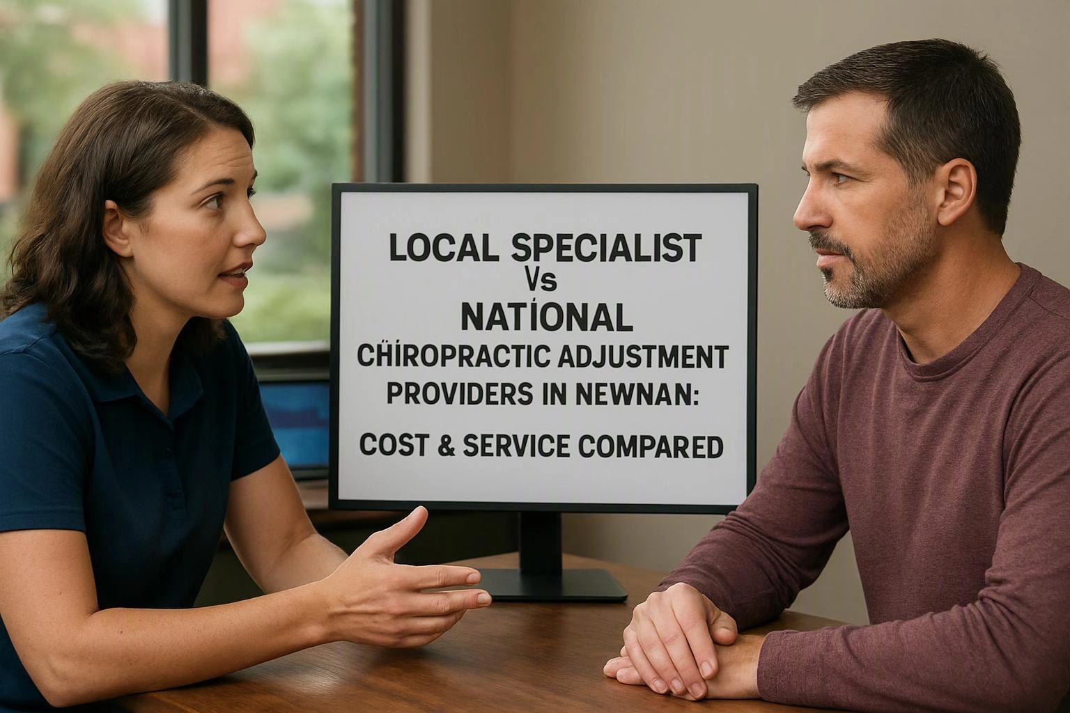 Local Specialist vs National Chiropractic Adjustment Providers in Newnan: Cost & Service Compared