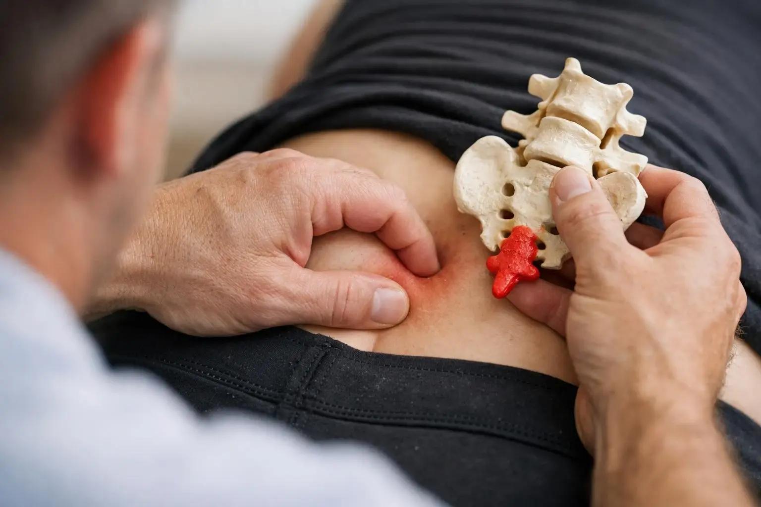 How Coccyx Pain applies to Chiropractor services in Newnan, United States—practical illustration