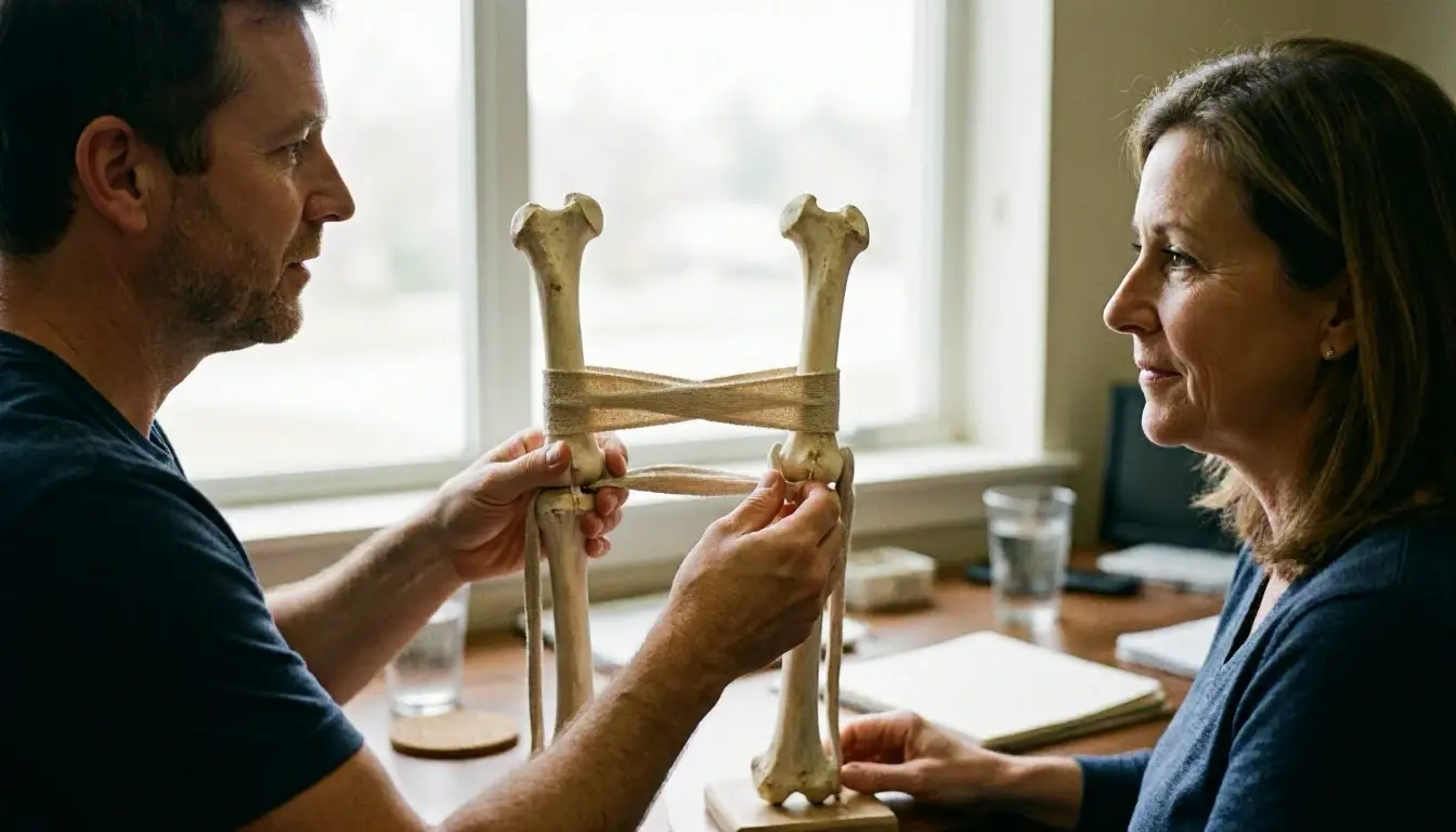 Ligament in Chiropractor: Ligament is ligaments are strong, flexible bands of connective tissue that connect—visual guide