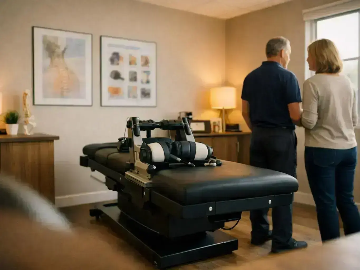 Chiropractor in Union City, GA — in action