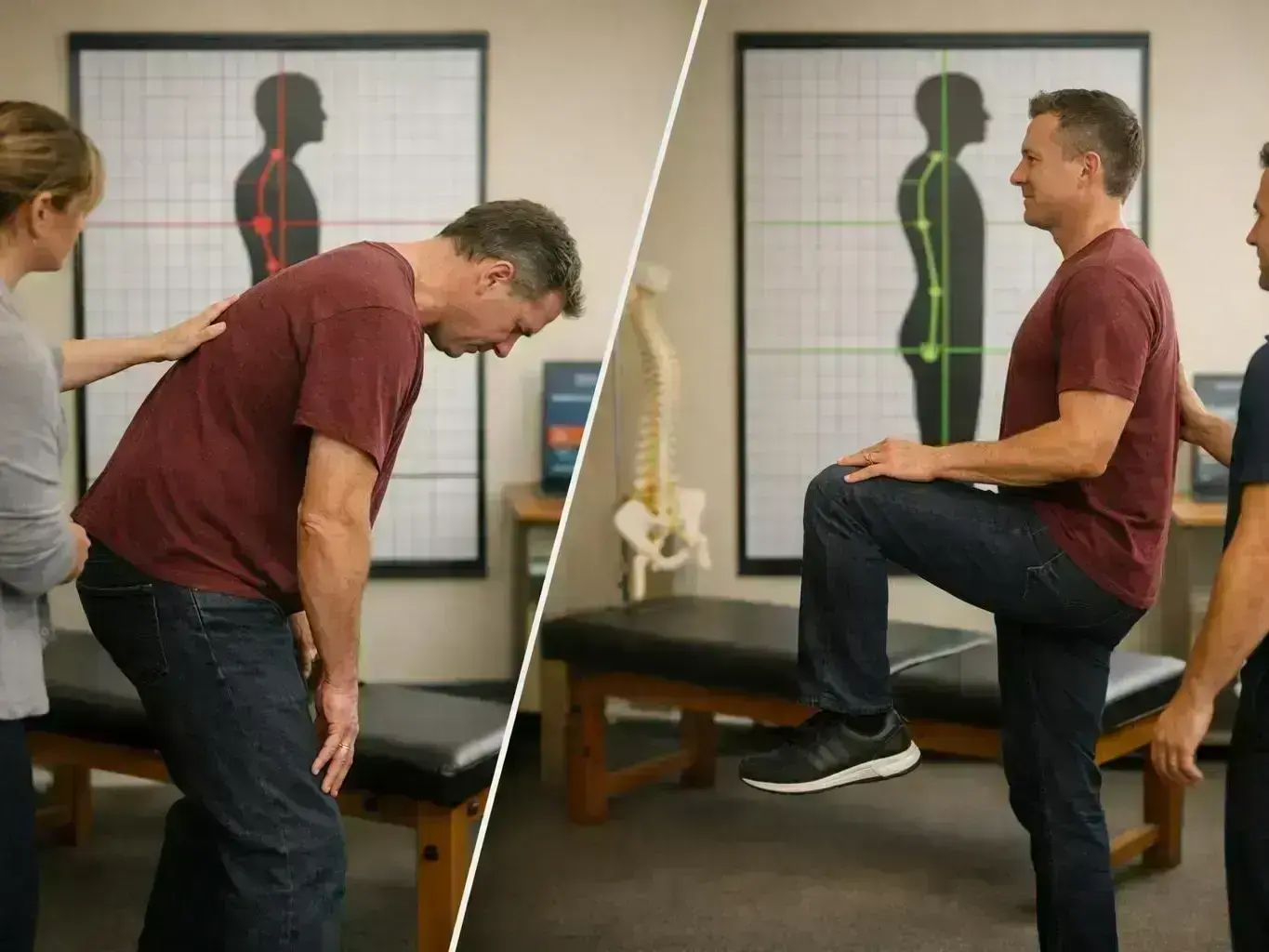 Chiropractor in East Point — in action
