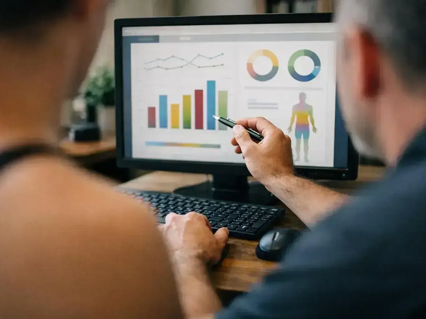 Chiropractic Consultation and Diagnosis in Fairburn — in action
