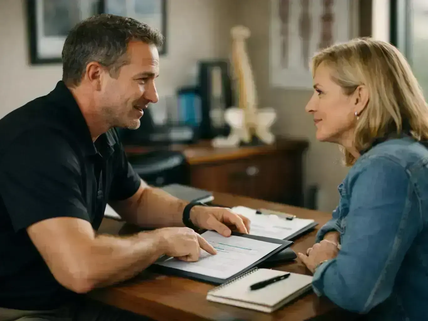 About ChiropractorNewnan.com — in action